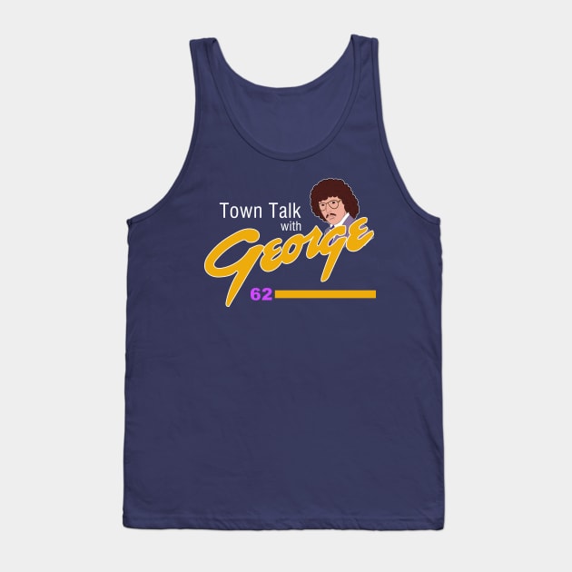 Town Talk with George Newman Tank Top by Meta Cortex